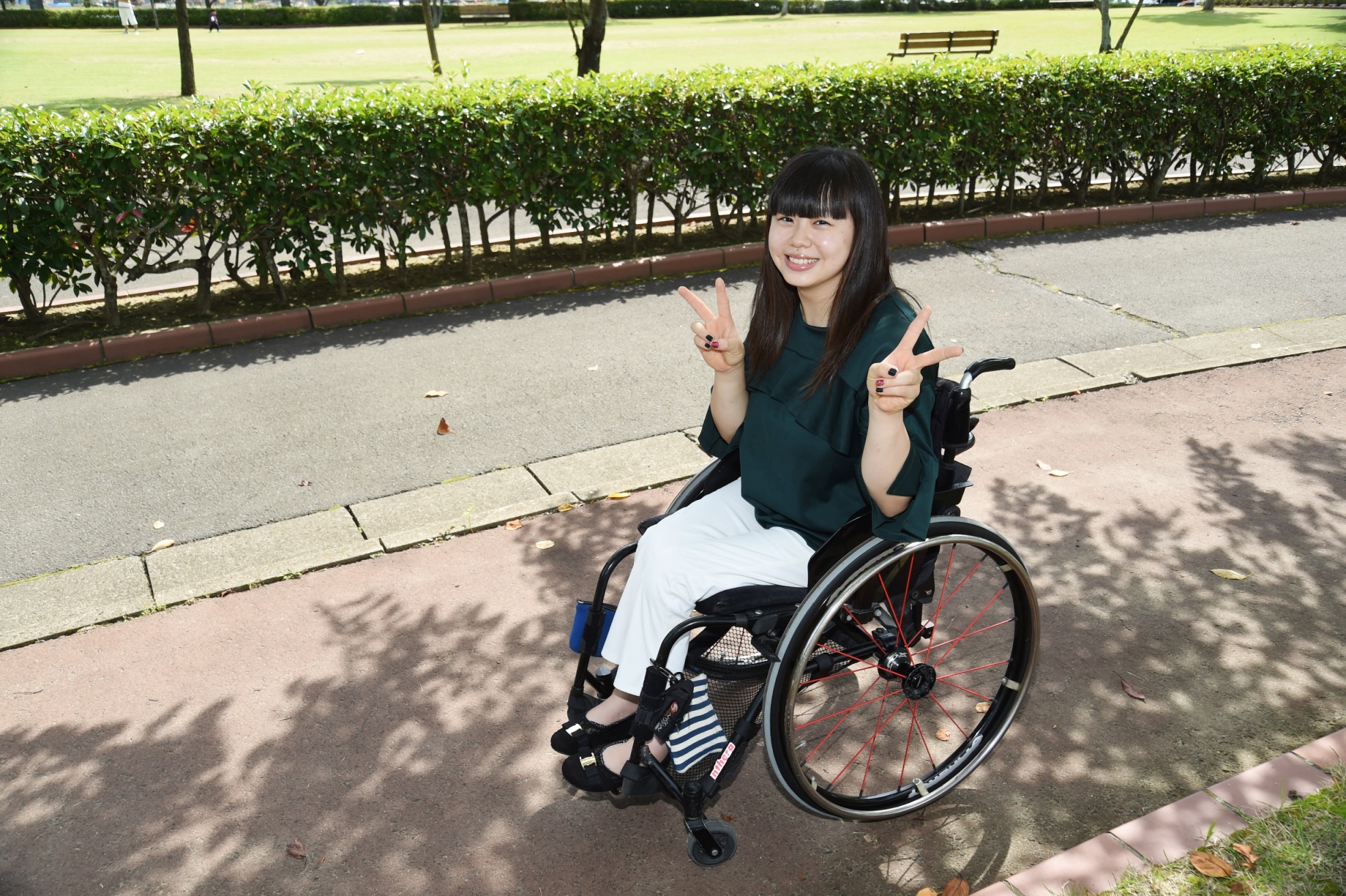 車いすバスケ女子日本代表最年少 歳の現役女子大生のパワーカラーはピンク パラスポ Para Spo Plus