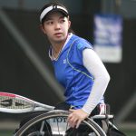 深く考える必要なし。車いすテニスの田中愛美は自然体で勝利を飾る