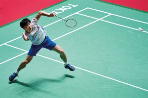 写真：パラバドミントン今井大湧選手