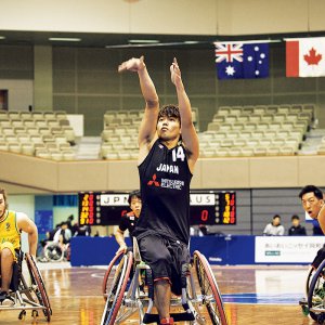 写真：車いすバスケ_髙柗義伸さん