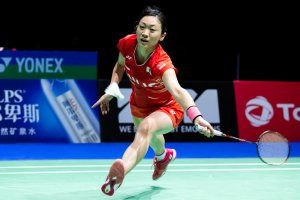 写真：バドミントン（SU5/上肢障害）鈴木亜弥子選手