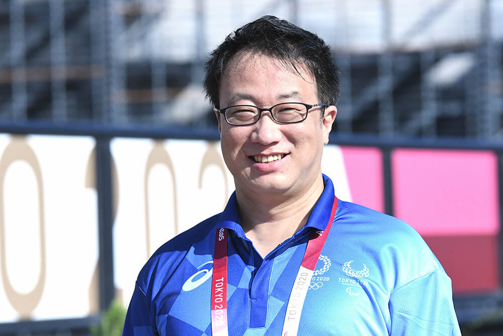 青木栄広さん（東京2020パラリンピックボランティア）