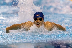 写真：競泳（視覚障がいクラス）木村敬一選手