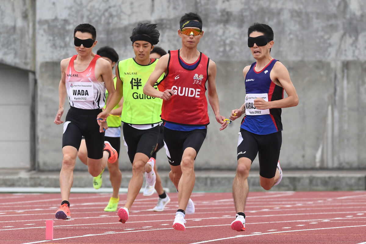 東京パラのメダリスト同士の直接対決となった視覚障がい（全盲／T11）の男子800m決勝