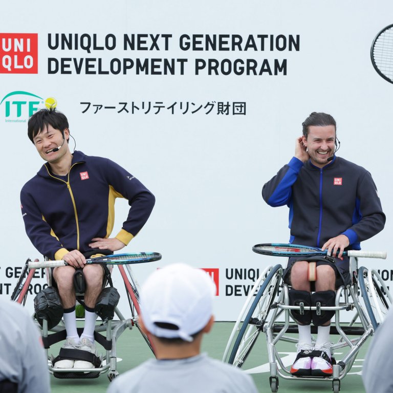 国枝慎吾氏とリード選手の車いすテニスクリニック開催！